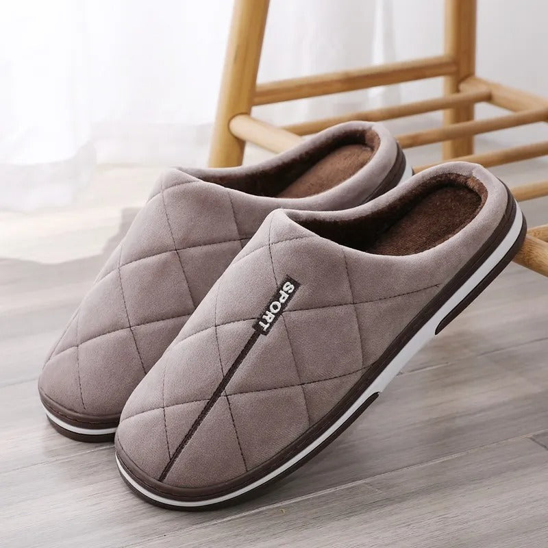 Max Men's Slippers - Comfortable & Stylish-Brown-8-9-State of Style