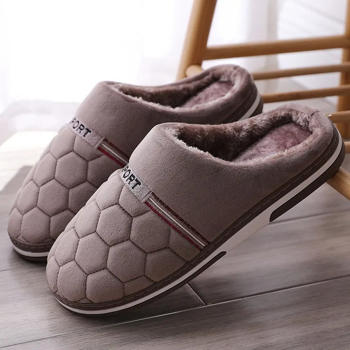 Max Men's Slippers - Comfortable & Stylish-Deep Brown-8-9-State of Style