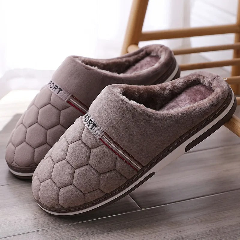 Max Men's Slippers - Comfortable & Stylish-Deep Brown-8-9-State of Style