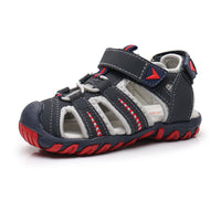 Max - Orthopedische Sportieve Waterbestendige Sandalen-Grijs Rood-25-State of Style