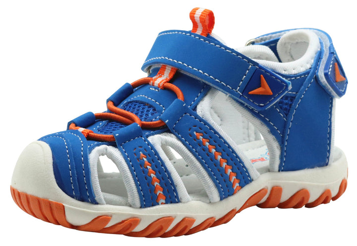Max - Orthopedische Sportieve Waterbestendige Sandalen-Saffier-25-State of Style