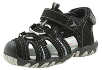 Max - Orthopedische Sportieve Waterbestendige Sandalen-Zwart-25-State of Style