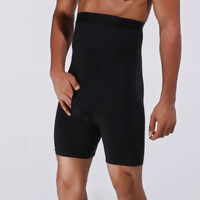 MaxFit Men's Shaping Compression Boxer Briefs-Black-M-State of Style