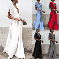 Maxi Dress | Elegant and Comfortable-Black-S-State of Style