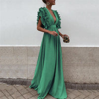 Maxi Dress | Elegant and Comfortable-Green-S-State of Style