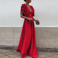 Maxi Dress | Elegant and Comfortable-Red-S-State of Style