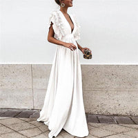 Maxi Dress | Elegant and Comfortable-White-S-State of Style