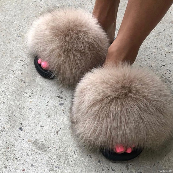 MaykesSlippers | Women's Cosy & Stylish Indoor Slippers-Beige-5.0-State of Style