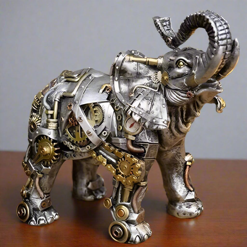 Mechanical Punk Animals Statues - GearBeast-Dragon-State of Style