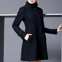 Medila - Trendy Women's Jacket with Side Pockets-Black-XS-State of Style