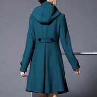 Medila - Trendy Women's Jacket with Side Pockets-Dark green-XS-State of Style