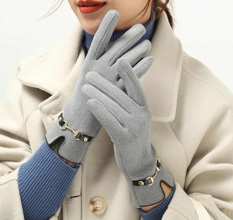 Mella Winter Gloves | Stylish & Comfortable for Cold Weather-Black-State of Style