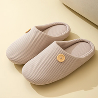Memory Foam Comfort Slippers - CloudStep-3.5-4-Khaki-State of Style