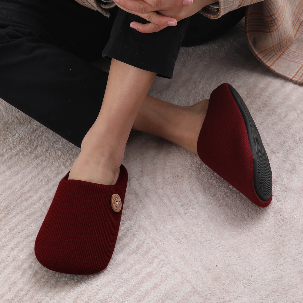 Memory Foam Comfort Slippers - CloudStep-3.5-4-Khaki-State of Style
