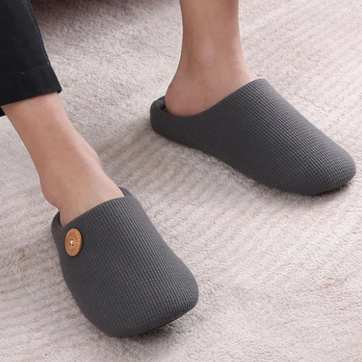 Memory Foam Comfort Slippers - CloudStep-3.5-4-Khaki-State of Style