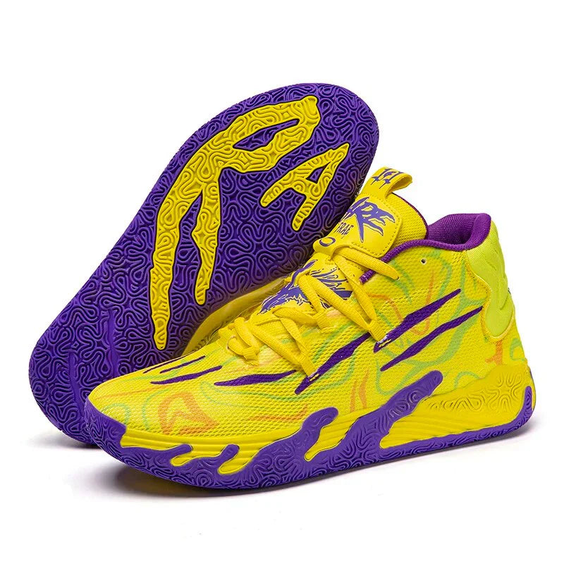 Men's Basketball Shoes - Zane-Yellow-7-State of Style