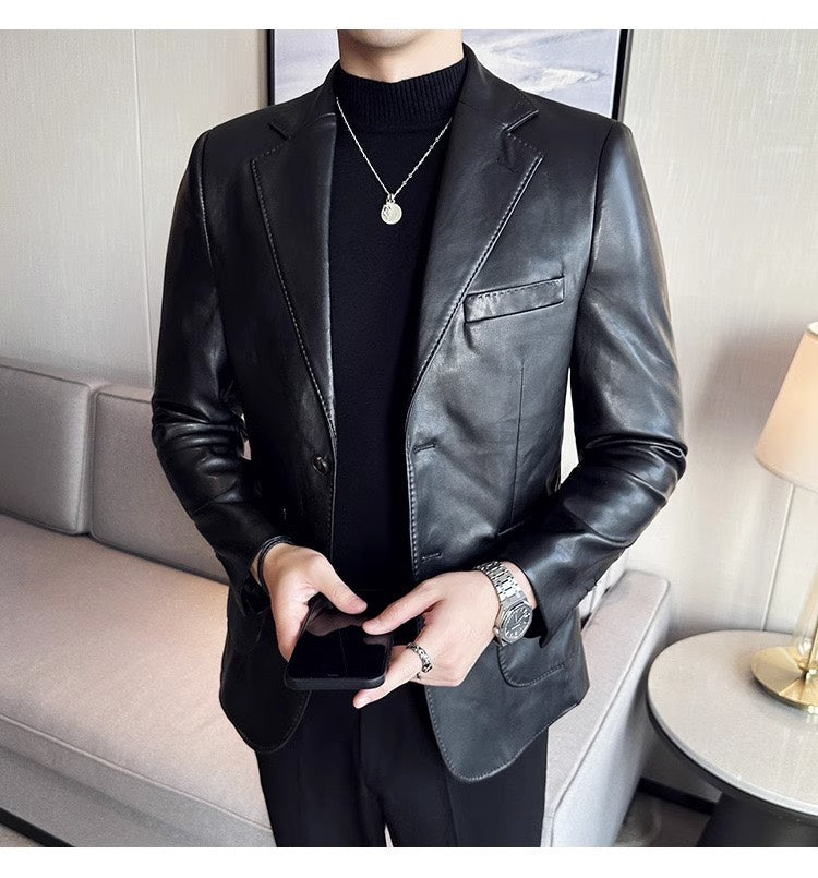 Men's Blazer - Maverik-Black-XS-State of Style