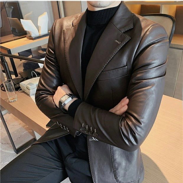 Men's Blazer - Maverik-Brown-XS-State of Style