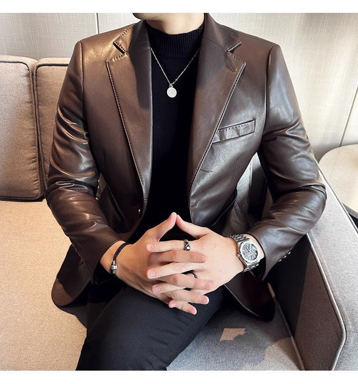 Men's Blazer - Maverik-Brown-XS-State of Style