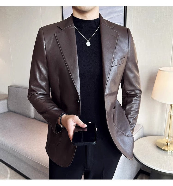 Men's Blazer - Maverik-Brown-XS-State of Style