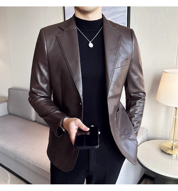 Men's Blazer - Maverik-Brown-XS-State of Style