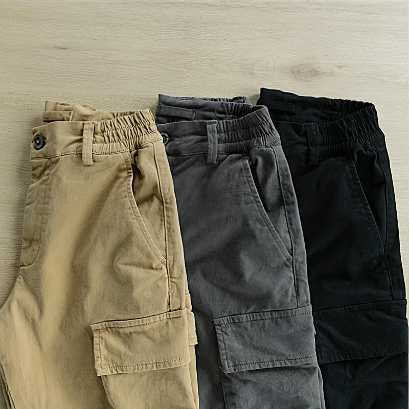Men's Cargo Outdoor Trousers – Marco-Black-M-State of Style