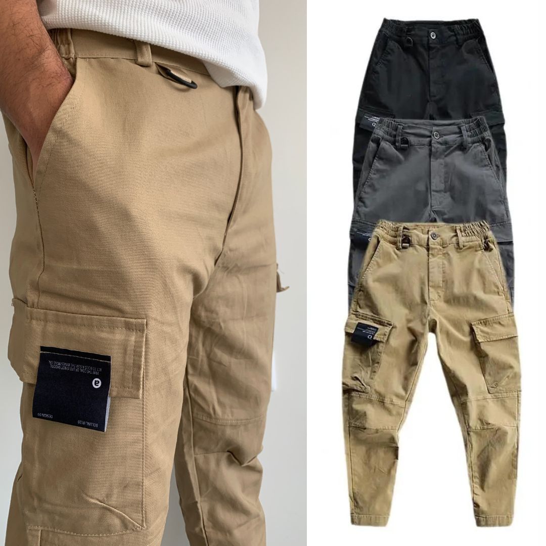 Men's Cargo Outdoor Trousers – Marco-Black-M-State of Style