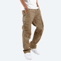 Men's Cargo Trousers - Graham-Khaki-S-State of Style