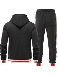 Men's Comfortable Tracksuit - Damon-Navy Blue-S-State of Style