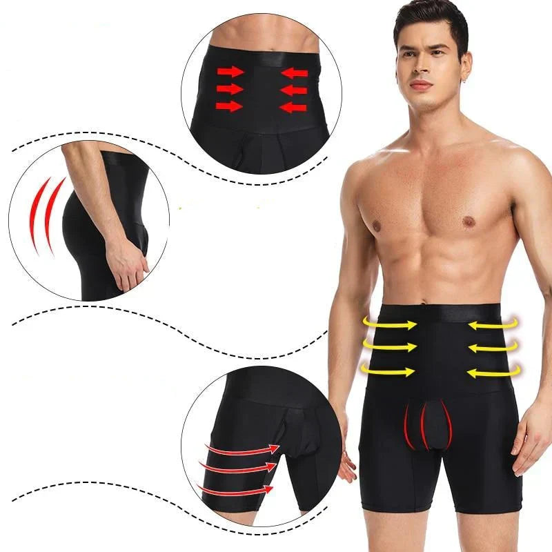Men's Compression Shorts - CoreFlex-Black-S-State of Style