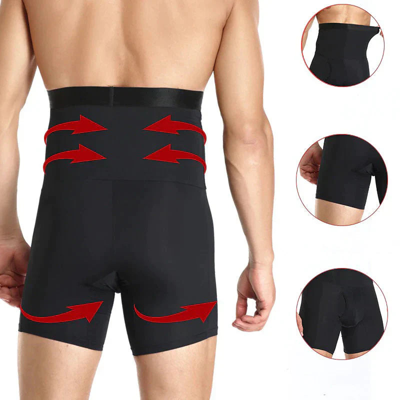Men's Control Shorts – Vittorio-Black-S-State of Style