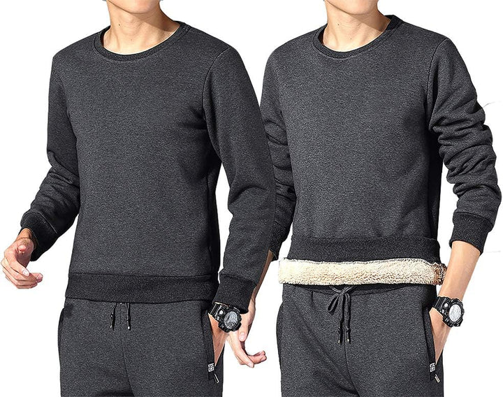 Men's Fleece Sweatshirt - Liam-Green-S-State of Style