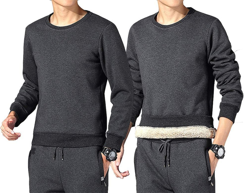 Men's Fleece Sweatshirt - Liam-Green-S-State of Style