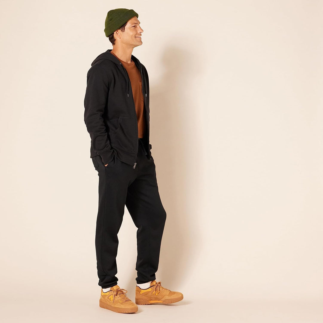 Men's Fleece Vest - Jake-Black-S-State of Style