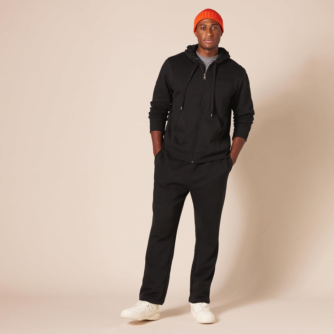 Men's Fleece Vest - Jake-Black-S-State of Style
