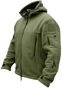 Men's Fleece Vest - ThermaVest-Green-S-State of Style