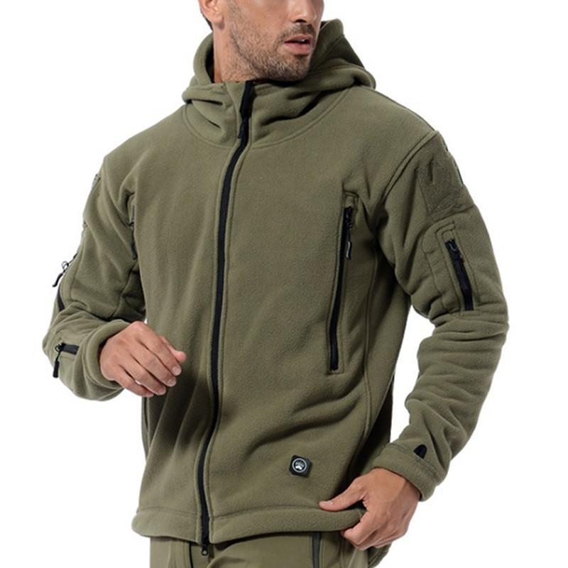 Men's Fleece Vest - ThermaVest-Green-XS-State of Style