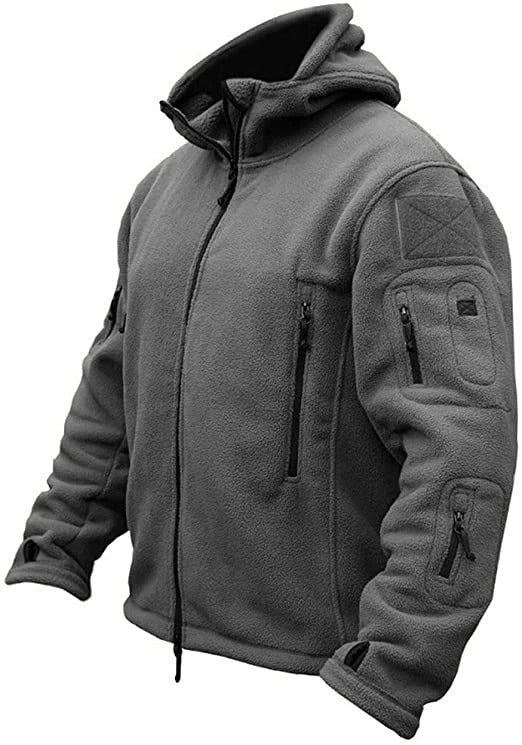 Men's Fleece Vest - ThermaVest-Grey-XS-State of Style