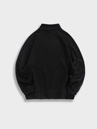 Men's Half-Zip Sweater - Logan-Black-XS-State of Style