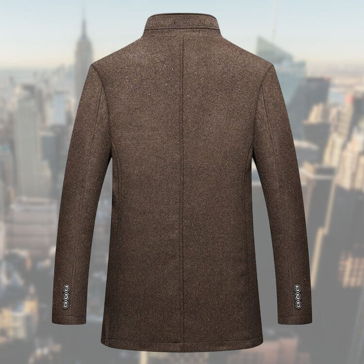 Men's Jacket with Detachable Vest - Lucas-Brown-S-State of Style
