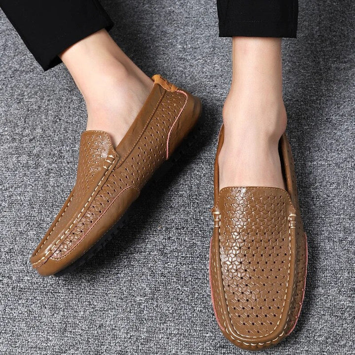 Men's Leather Loafers – Damiano-Blue-1-6-State of Style