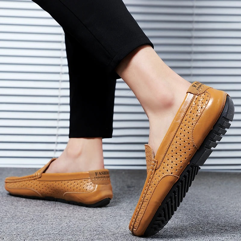 Men's Leather Loafers – Damiano-Blue-1-6-State of Style