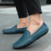 Men's Leather Loafers – Damiano-Blue-1-6-State of Style
