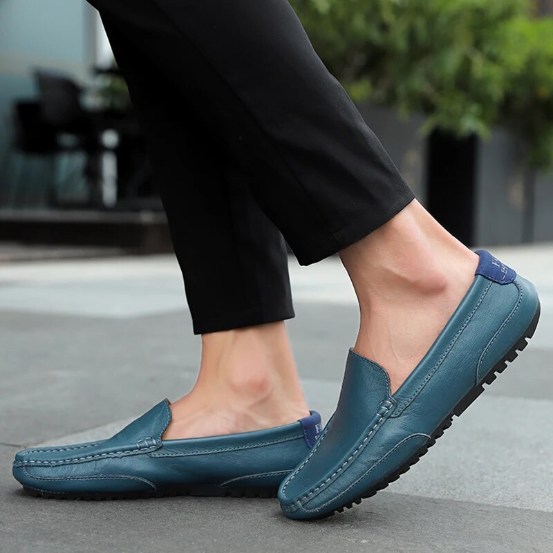 Men's Leather Loafers – Damiano-Blue-1-6-State of Style
