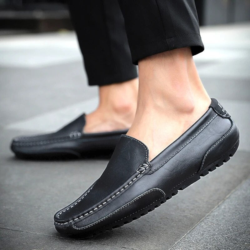 Men's Leather Loafers – Damiano-Blue-1-6-State of Style