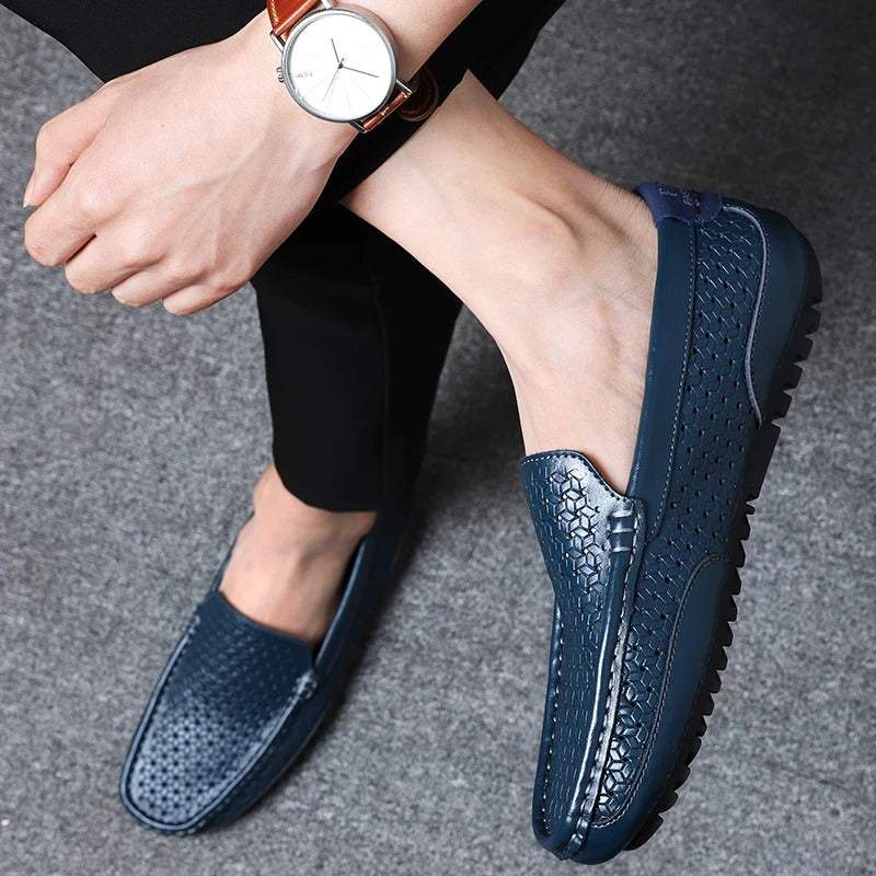 Men's Leather Loafers – Damiano-Blue-1-6-State of Style