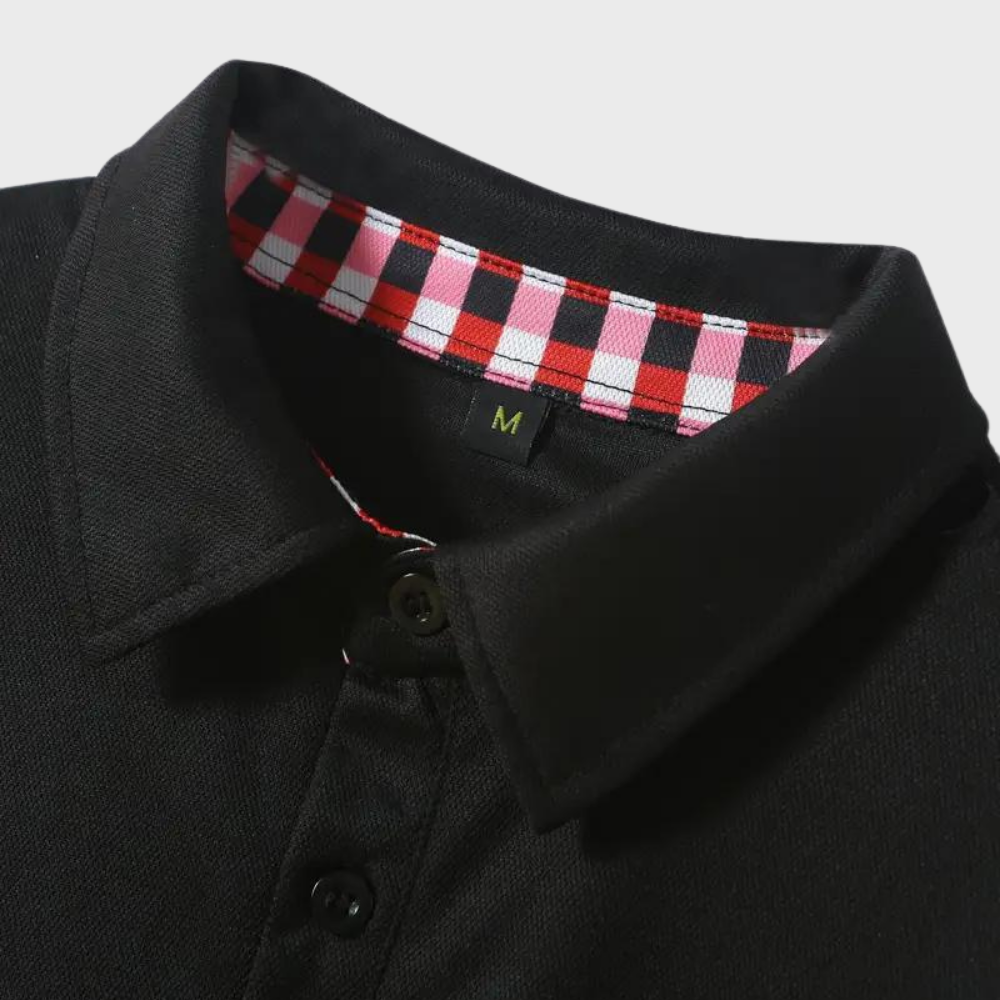 Men's Long Sleeve T-shirt - Finn-Black-S-State of Style