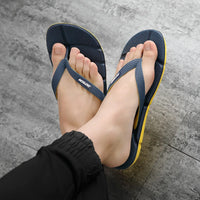 Men's Massage Flip Flops - Atlas-Black-6.0-State of Style
