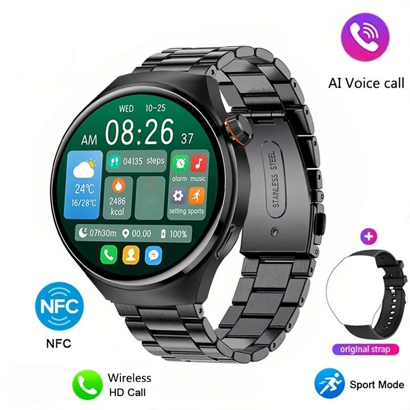 Men's NFC Smartwatch - Orion-Matte Black-State of Style