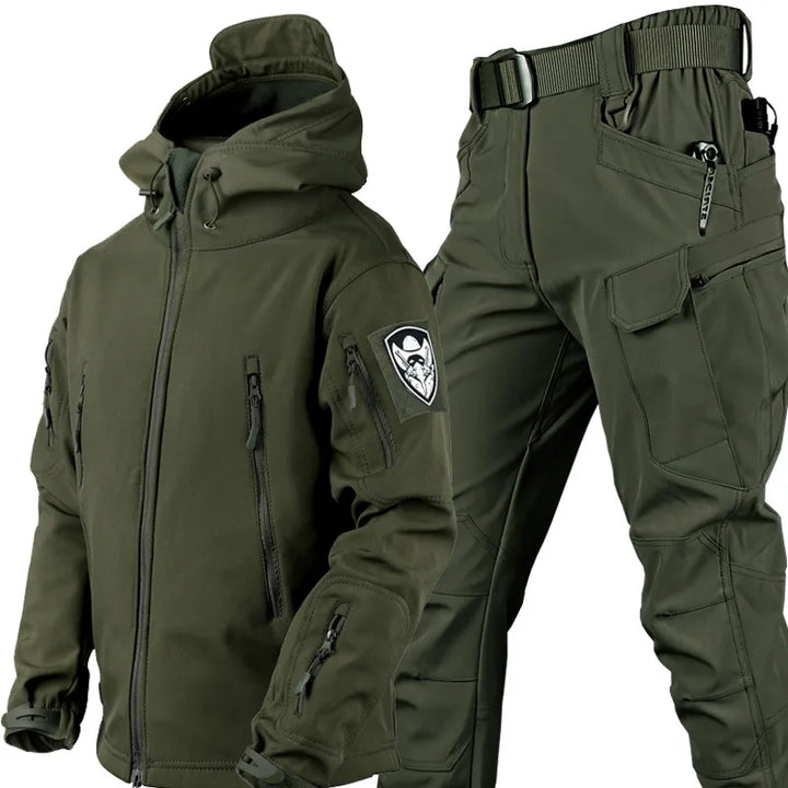 Men's Outdoor Set - Thomas-Army Green-2XS-State of Style